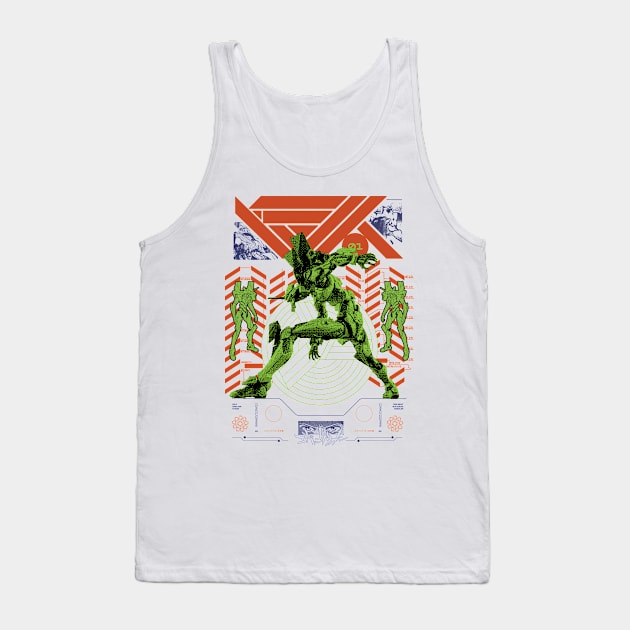 NGE EVA 01 light Tank Top by fm_artz